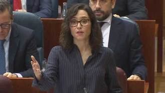 Ayuso acusa a la izquierda de usar como 