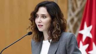 Ayuso acusa al Gobierno de promover 