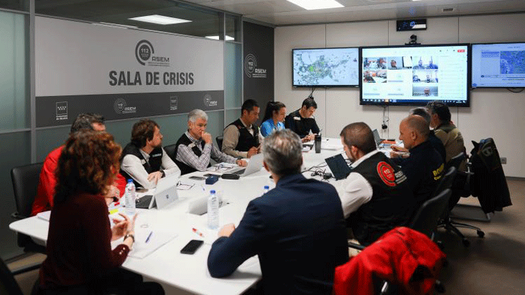 Ayuso ofrece ayuda, dotada de 10 millones de euros, a todos los alcaldes para afrontar las consecuencias de las lluvias 10 M de euros