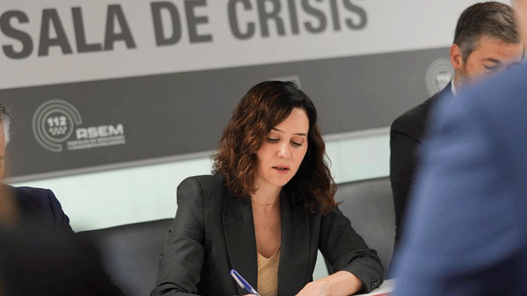 Ayuso responde al PSOE que Madrid no tiene competencias en seguridad y que mantendrá activo el nivel 2 de Platercam