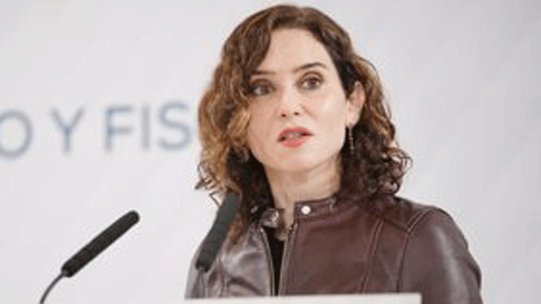 Ayuso tacha de 'hipócritas' a quienes la acusan de `dumping´ fiscal, no subirá impuestos