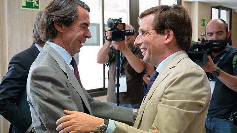 Aznar participará en la campaña electoral de Almeida
