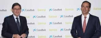 Caixabank y Bankia ahorrarán 770 M anuales