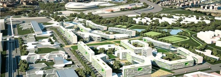 La Nueva Centralidad del Este, el nuevo barrio de San Blas, tendrá 18.000 viviendas