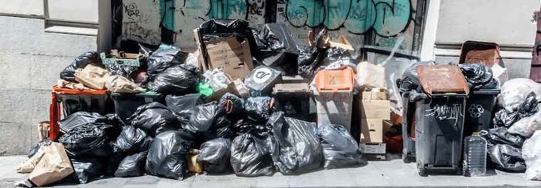 1,6 M de multa a las concesionarias de basuras por incumplir servicios mínimos de la huelga
