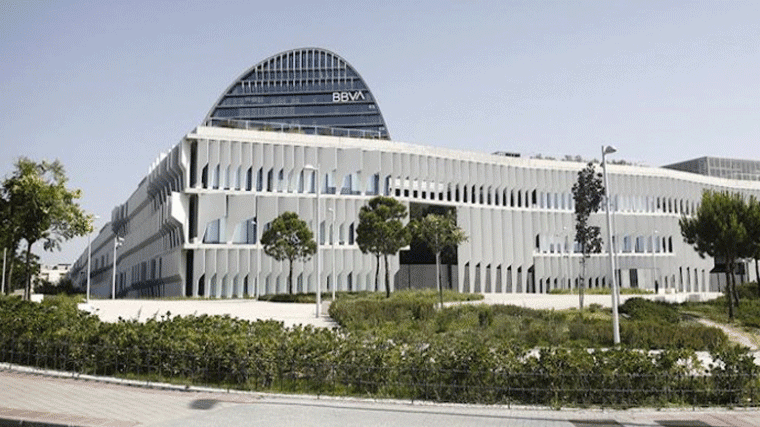 Cierre de espacios en la `Ciudad del BBVA´ y teletrabajo en el Santander