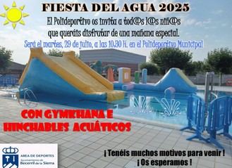Fiesta del Agua en Becerril de la Sierra el 29 de julio de 2025