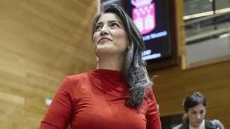 La portavoz de Más Madrid en la Asamblea, Manuela Bergerot