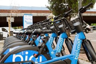 Inauguran segunda estación virtual de Bicimad en Carabanchel