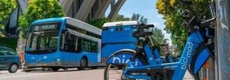 Madrid lanzará un billete virtual bicimad-bus para viajes ilimitadosp durante 90 minutos por 1,8 euros