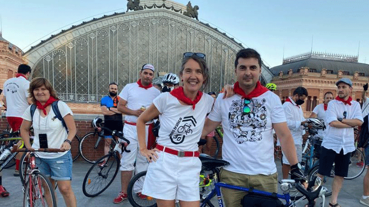 Los `BiciSanFermines´ regresan con recorrido por Chueca o Malasaña desde Plaza Castilla