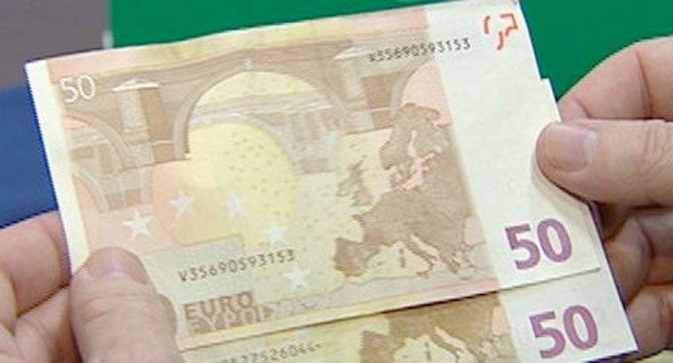 Aumentan más de un 25% los billetes falsos retirados en 2014