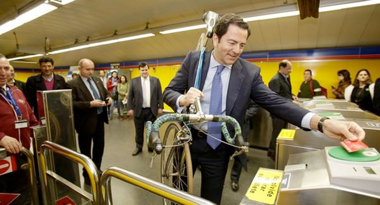 Las bicicletas tendrán acceso al Metro a partir del 1 abril 