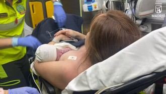 Bebé nace en el arcén de la A4 durante traslado al hospital en Madrid