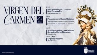 Fiesta de la Virgen del Carmen en Boadilla: misa, procesión y música el 20 de julio
