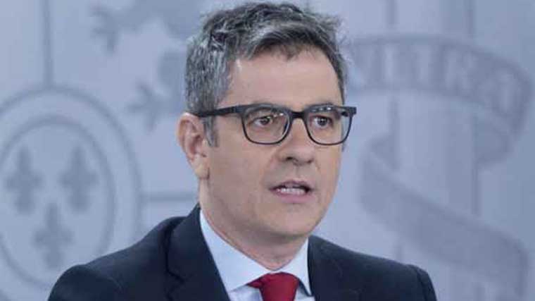 El ICAM suspende a Bolaños como abogado ejerciente por incompatibilidad con el cargo de ministro