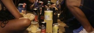 La Policía Municipal interpuso 36.000 multas por botellón en 2023, un 35% más