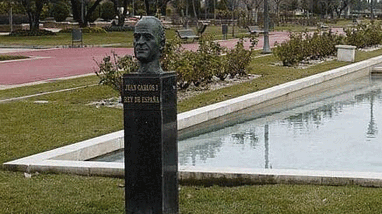 Pinto retirará el nombre y el busto de Juan Carlos I de su mayor parque