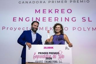 Mekreo Engineering gana el Premio Emprendedoras 2026 por sus biomateriales sostenibles