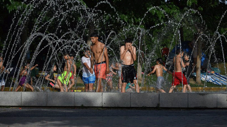 Activada la alaerta amarilla en la región por mucho calor, salvo en la Sierra