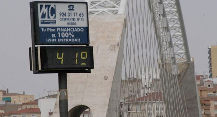 Nueva ola de calor: Las temperaturas pueden alcanzar los 42ºC