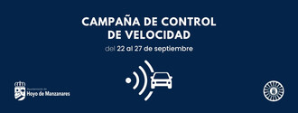 Control de velocidad en vías urbanas del 22 al 27 de septiembre