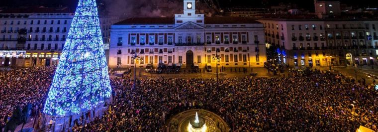 La Puerta del Sol tendrá un aforo de 15.000 personas para las campanadas y las preúvas