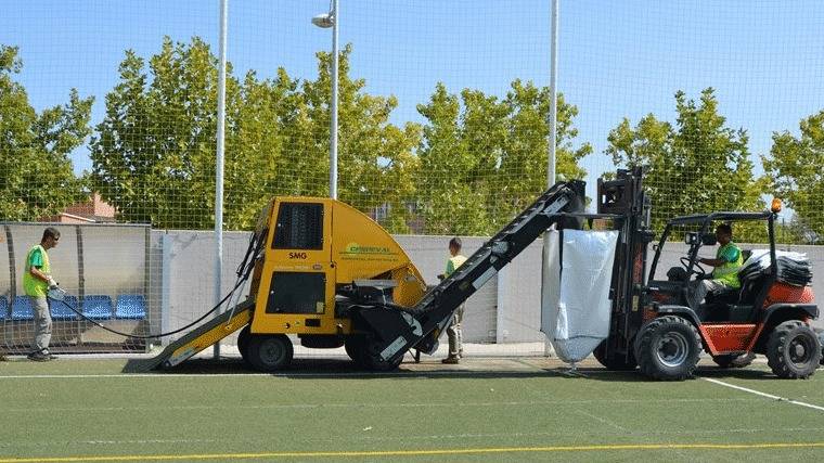 Arrancan los trabajos de mejora del Campo de Fútbol Municipal