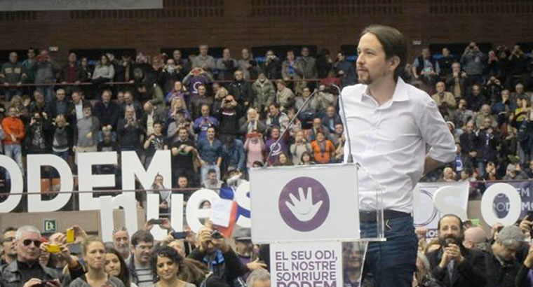 Los candidatos del equipo de Iglesias (Podemos) se hacen con los órganos de dirección de Madrid y Barcelona