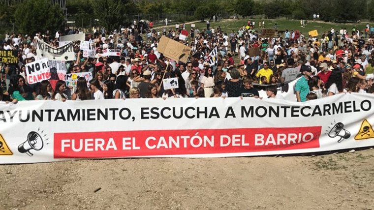 Vecinos de Montecarmelo registran 'miles de firmas' en el Ayuntamiento por la reubicación del cantón