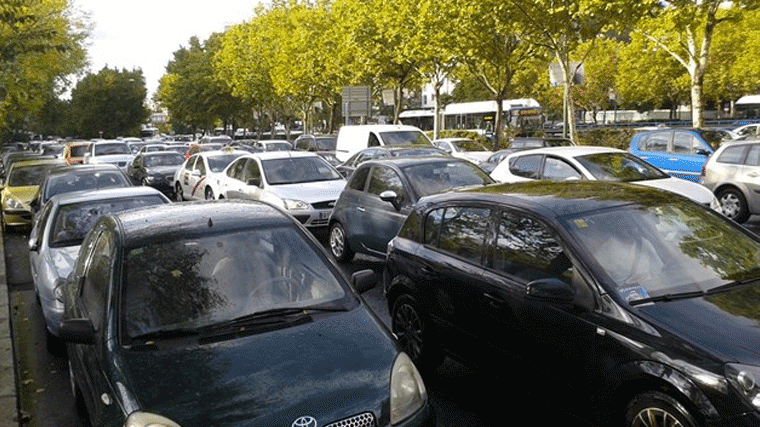 Caos circulatorio en Madrid, varias incidencias colapsan los accesos a la capital