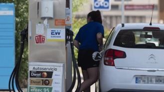 El precio de los carburantes sigue a la baja y se abaratan hasta un 1,24%