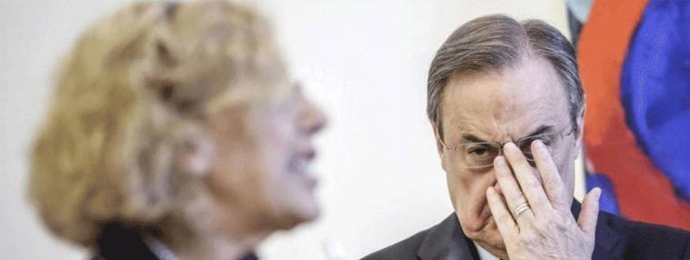 Carmena pide a Florentino devolver 4 parcelas para saldar la deuda del Madrid
