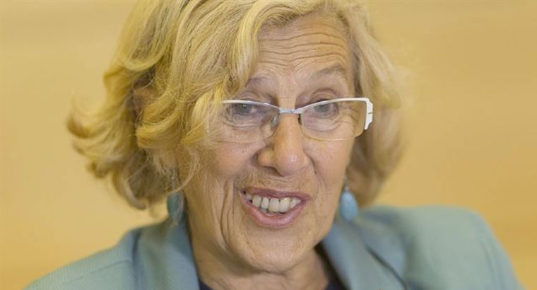 La web de Carmena está inspirada en una de la Comisión Europea