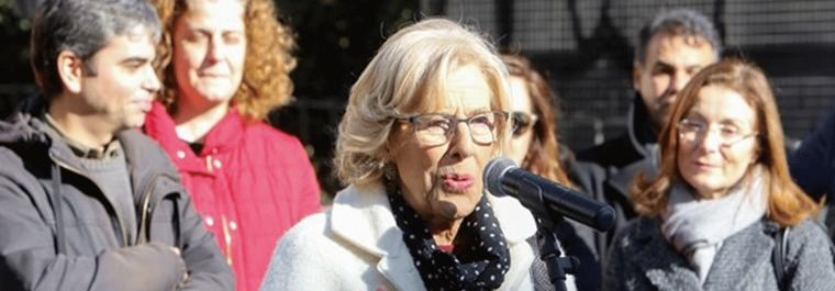 Carmena receta otras formas de representación ante la 'crisis' política