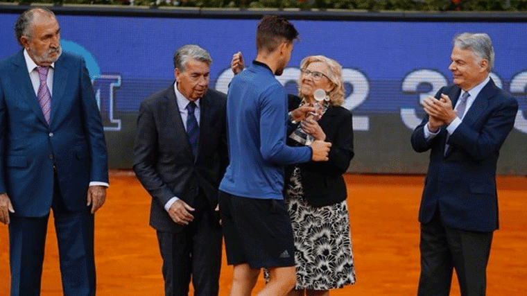 Carmena asegura que el Open 'va a continuar' y anuncia 'una oferta' de la Copa Davies