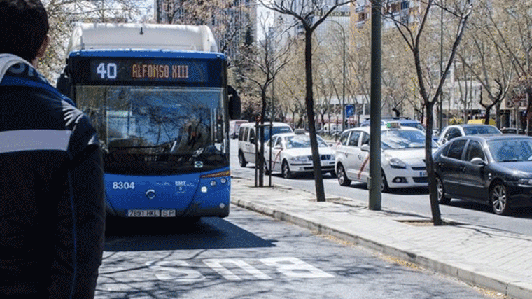 Madrid sumará 24 kilómetros de carriles bus en 2018 con actuaciones en 9 distritos