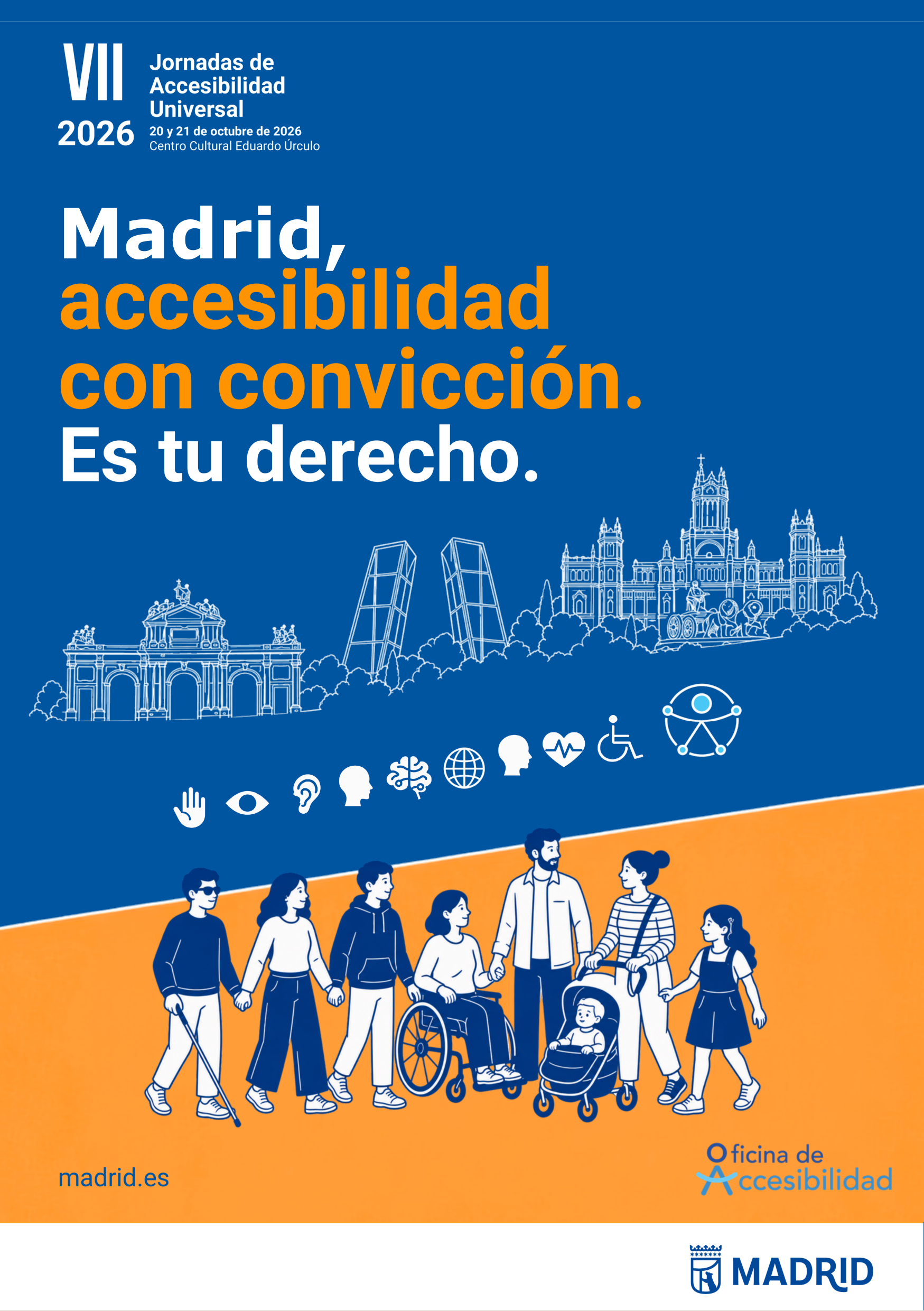 Abren inscripciones para las VII Jornadas de Accesibilidad Universal en Madrid