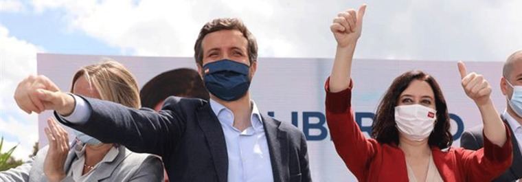 Casado une la victoria de Ayuso al futuro como alternativa del PP