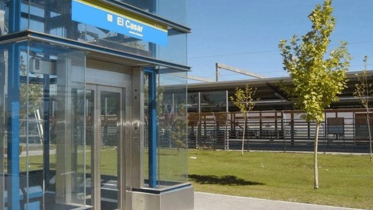 La estación de Metro de El Casar abre el nuevo acceso desde `Los Molinos´
