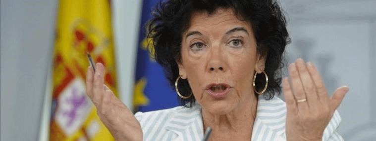 Celaá sobre instalar cámaras en las aulas: Sería 'terrible' y 'un 'gran hermano' permanente'