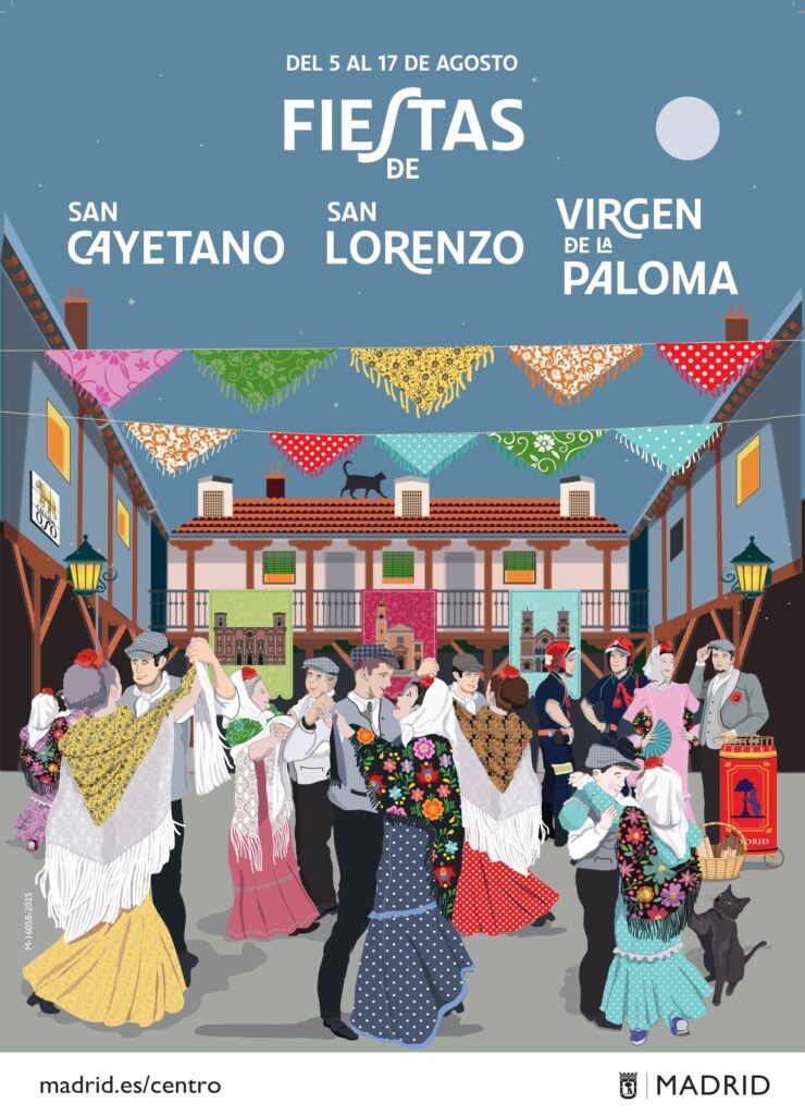 Fiestas en el Centro: Celebración a la Virgen de la Paloma se aproxima