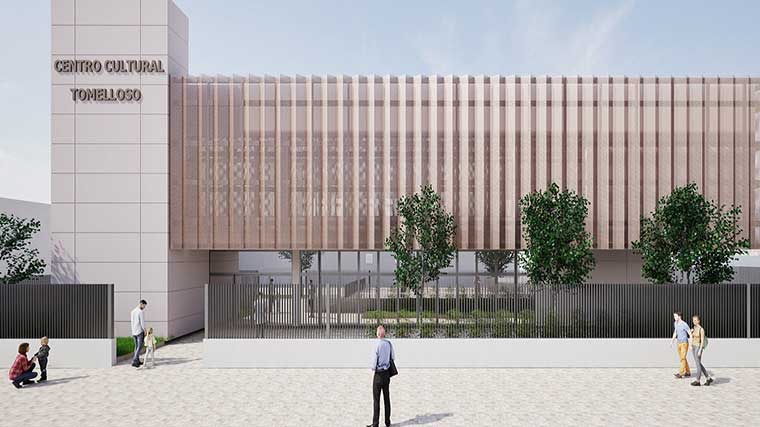 Arranca la construcción del centro cultural de Almendrales en Usera de 2.400 metros cuadrados