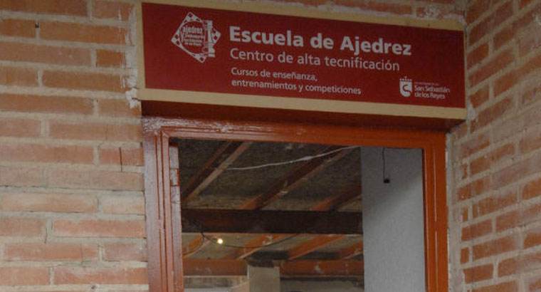 Arrancan la remodelación del Centro de Teecnificación de Ajedrez