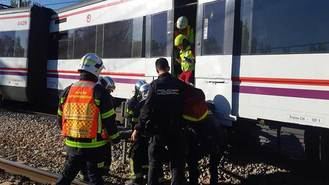 Cercanías Guadalajara-Atocha-Chamartín peranecerá alterado tras el descarrilamiento