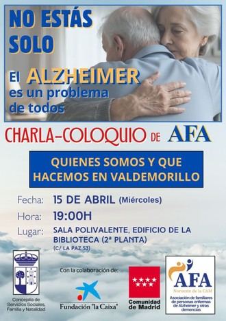 Charla sobre el Alzheimer: La labor de AFA y su impacto en la comunidad