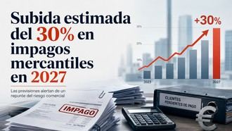 Aumento del 30% en impagos en España previsto para 2027, según Cobratis