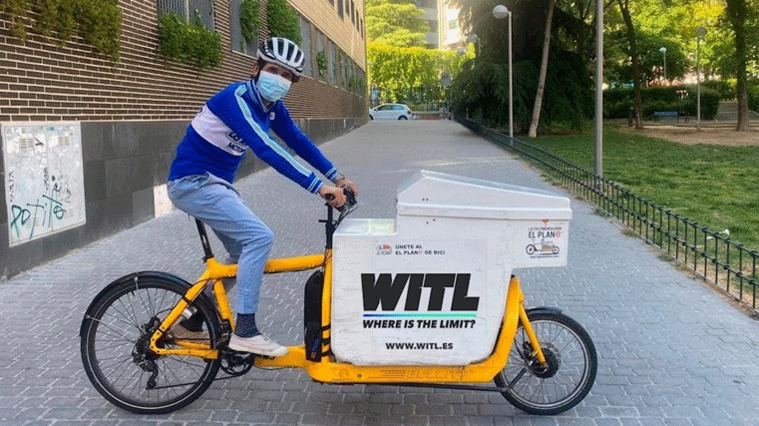 Exciclista repartirá 2.500 kg de fruta en comedores sociales tras ganar la beca WITL