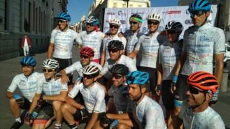 `1.309 Razones´por el cáncer infantil: Reto solidario de Sol a París en bicicleta