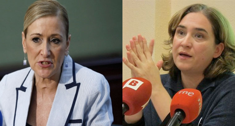 Cifuentes-Colau: Duelo en twitter sobre la libertad de expresión